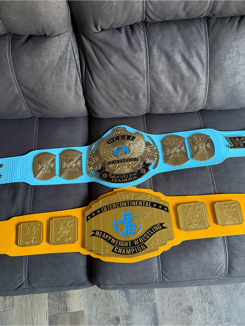WWE WWF EAGLE IC Champion Replica Belts belts